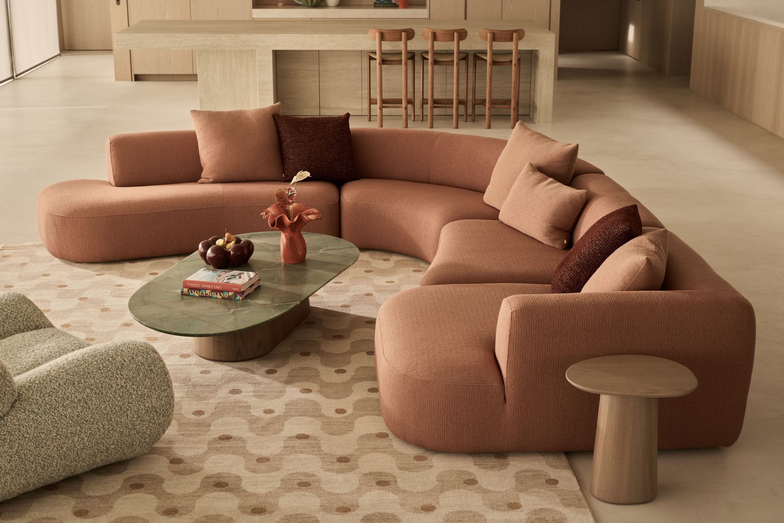 Ahead of the Curve: Why Sculptural Sofas are Dominating Brisbane Property Staging
